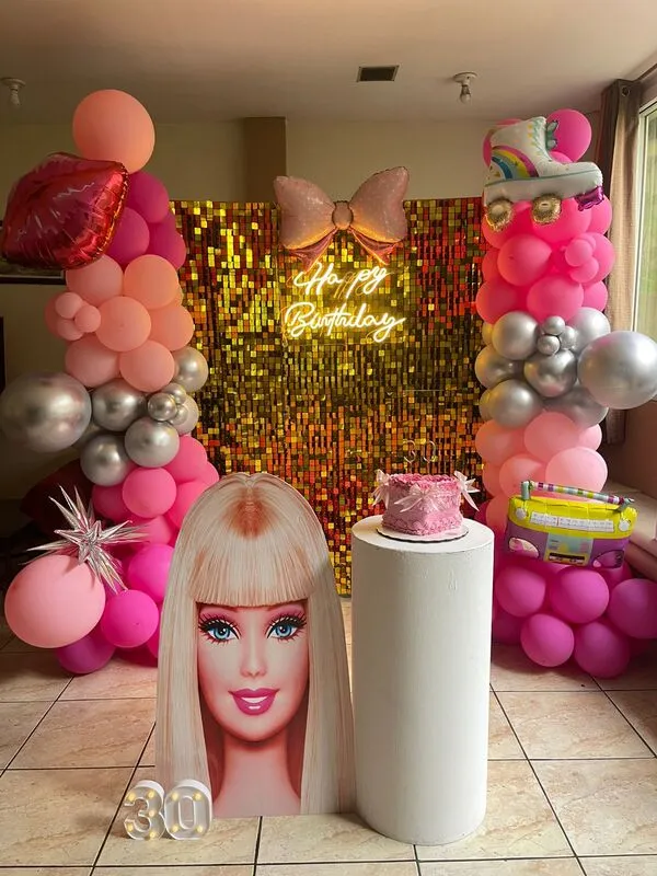 Decoración elegante para bodas en El Salvador - Whith You Balloons & Memories