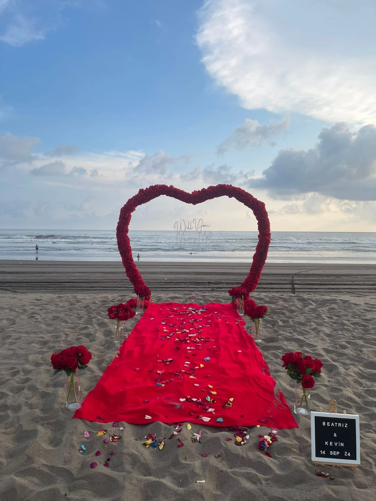 Ideas para decoración de pedida de mano en El Salvador - Whith You Balloons & Memories