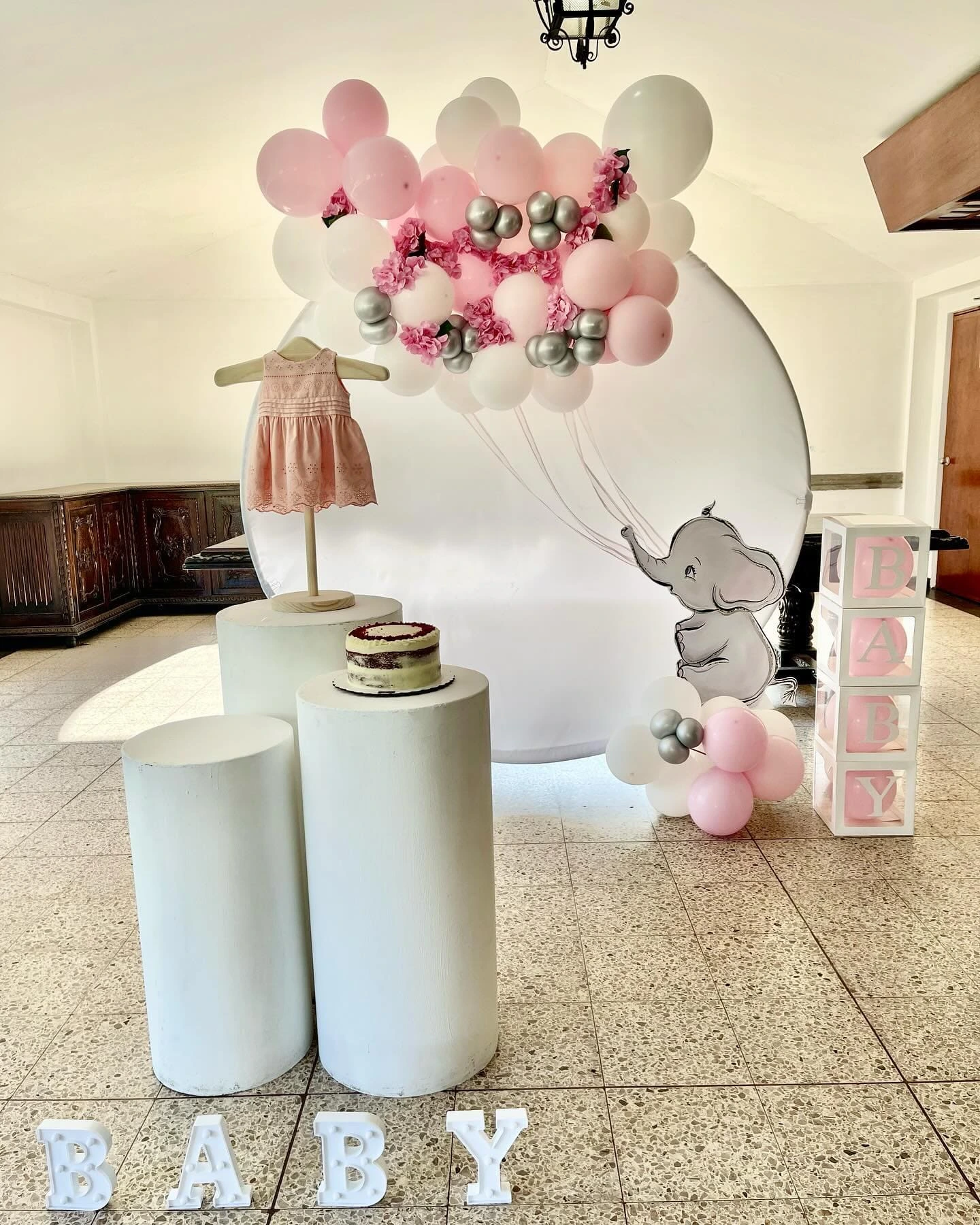 Globos temáticos para baby shower - Whith You Balloons & Memories