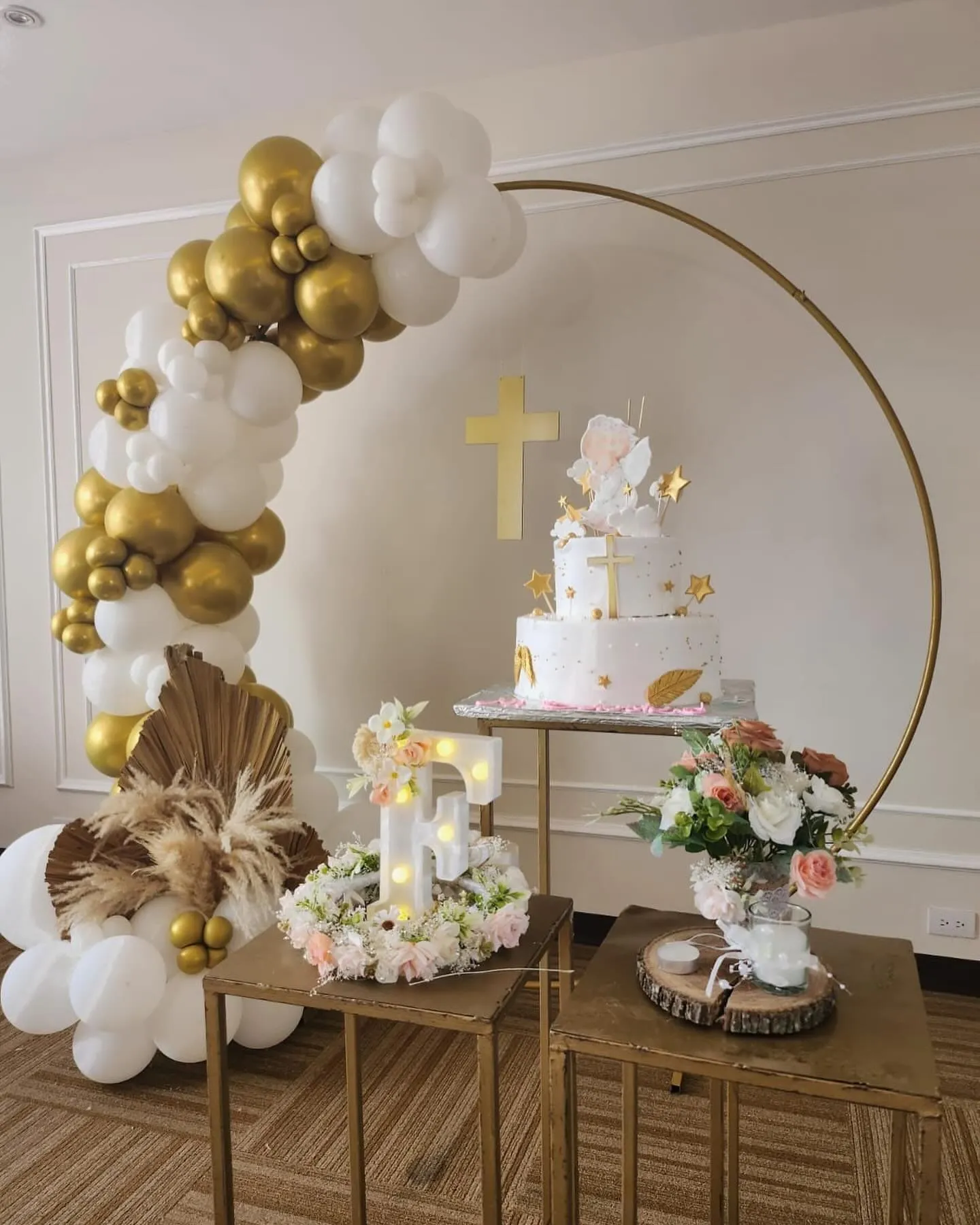 Decoración creativa con globos para baby shower - Whith You Balloons & Memories